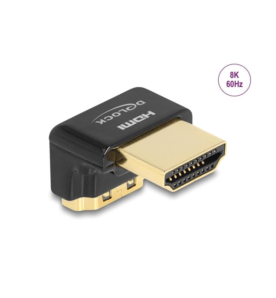 Delock adaptateur coudé à 90° vers le bas, HDMI 8K 60 Hz - HDMI