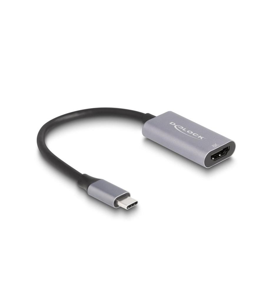 Adaptateur Delock USB-C vers HDMI Passif, 8K/30Hz, Noir