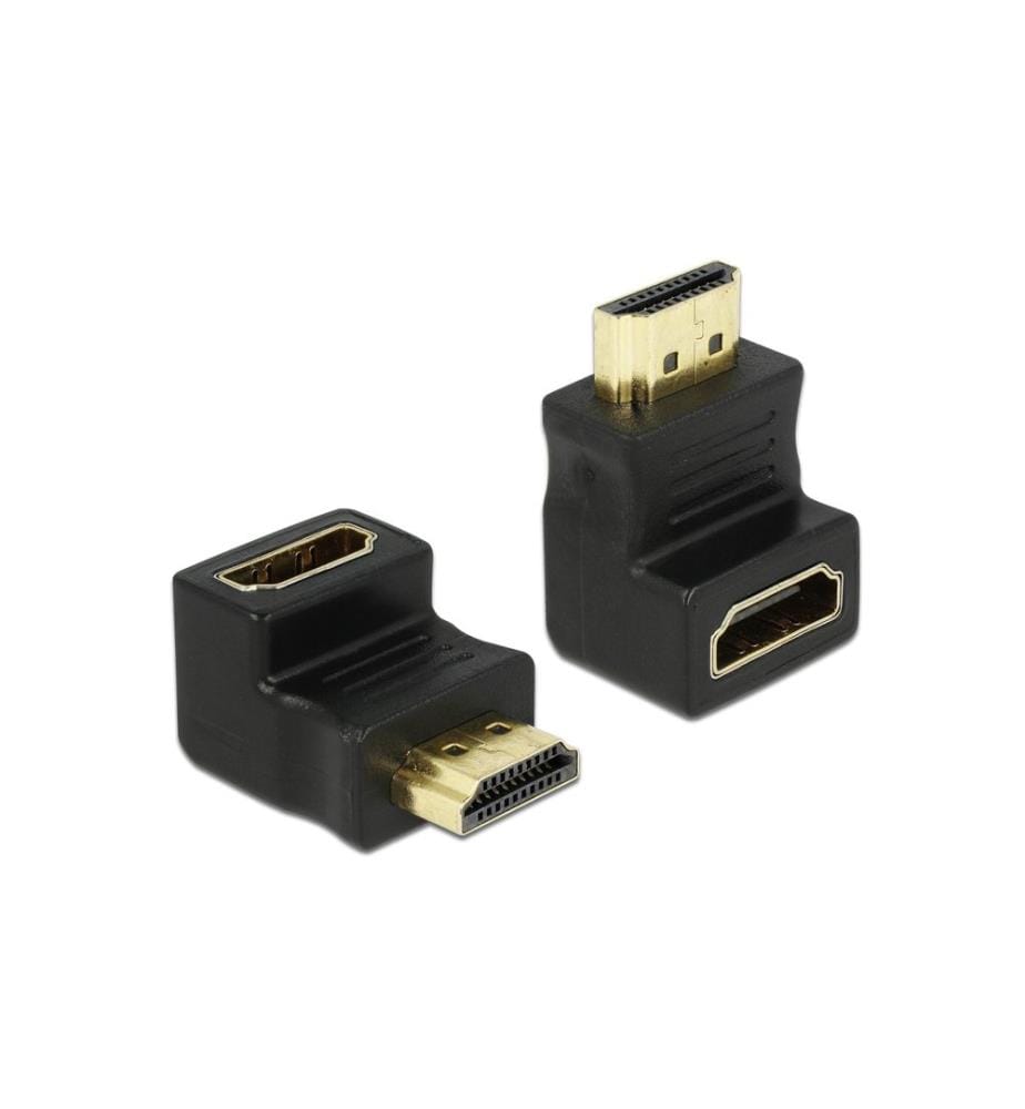 Delock Adaptateur coudé vers le bas à 90° HDMI - HDMI