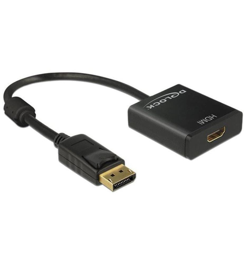 Delock Convertisseur DP - HDMI Noir