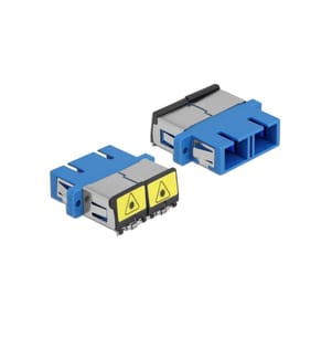 Delock LWL-Kupplung 1 Stück Singlemode SC – SC, OS2, Duplex