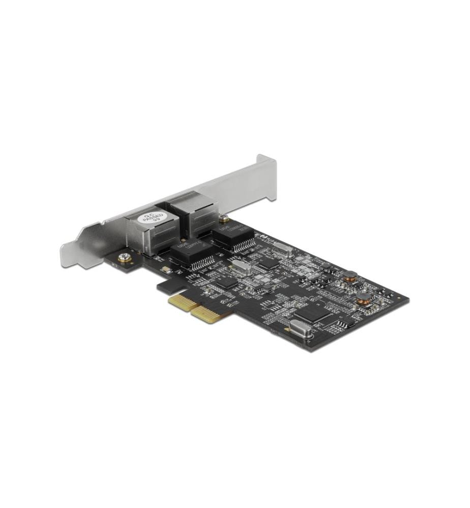 Delock Network Card 2x 2.5 Gbps RJ-45 PCI-Express x2