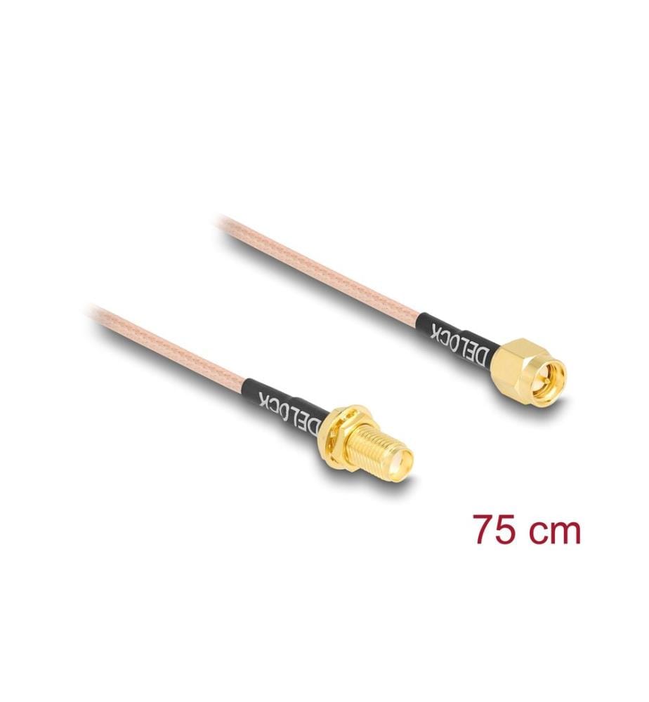 Delock Câble d'antenne SMA à SMA, 0.75 m