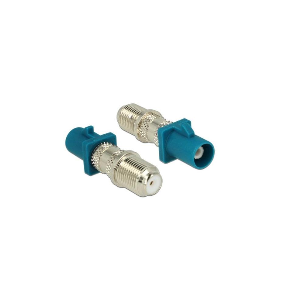 Delock Adapter F-Type/FAKRA Z Socket (f) - FAKRA Z Plug (m)