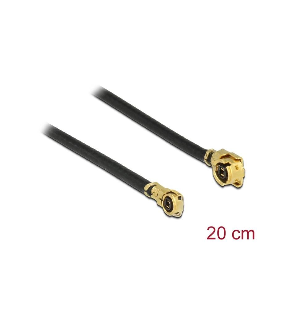 Delock câble d'antenne MHF I/MHF 4L à MHF 4L, 0.2 m
