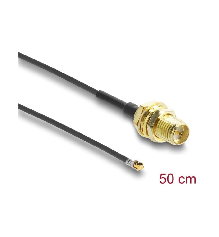 Delock Câble d'antenne I-PEX/RP-SMA/MHF 4L à MHF 4L, 0.5 m