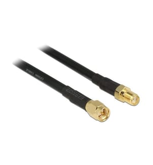 Delock Antennenkabel SMA zu SMA, 15 m