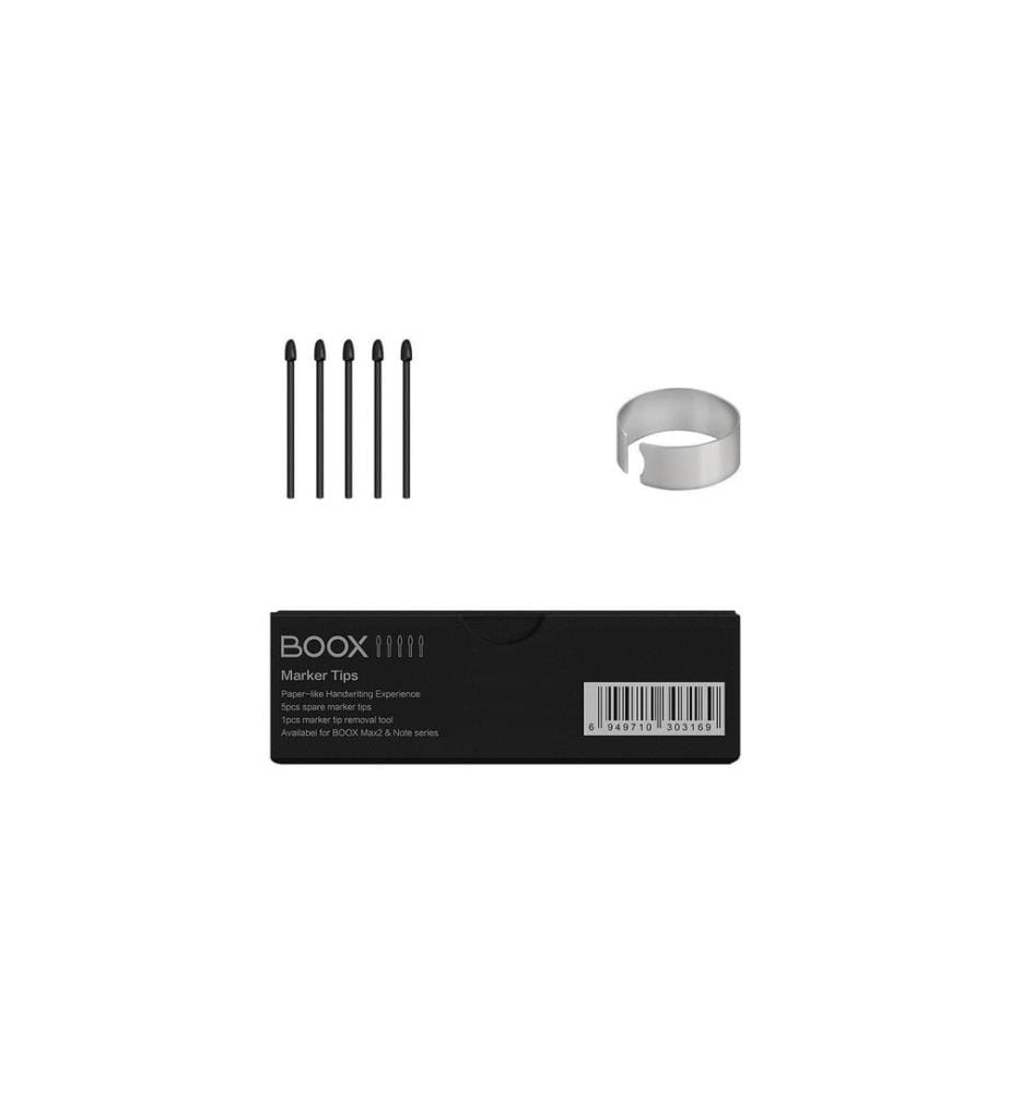ONYX - Pointe de stylet de saisie Boox Stylus Pen Tips 5 pcs noir