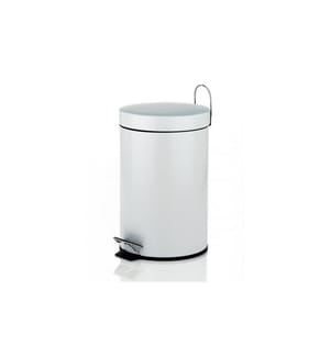 KELA - Poubelle cosmétique Monaco 3 l, Blanc