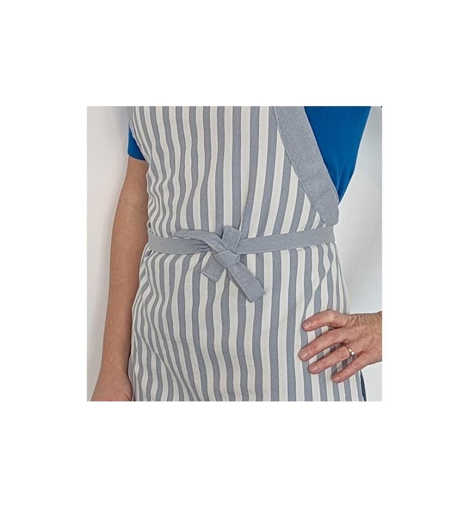KELA - Tablier de cuisine Caja 80 x 67 cm, Bleu