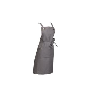 KELA - Tablier de cuisine Puro 85 x 70 cm, Gris