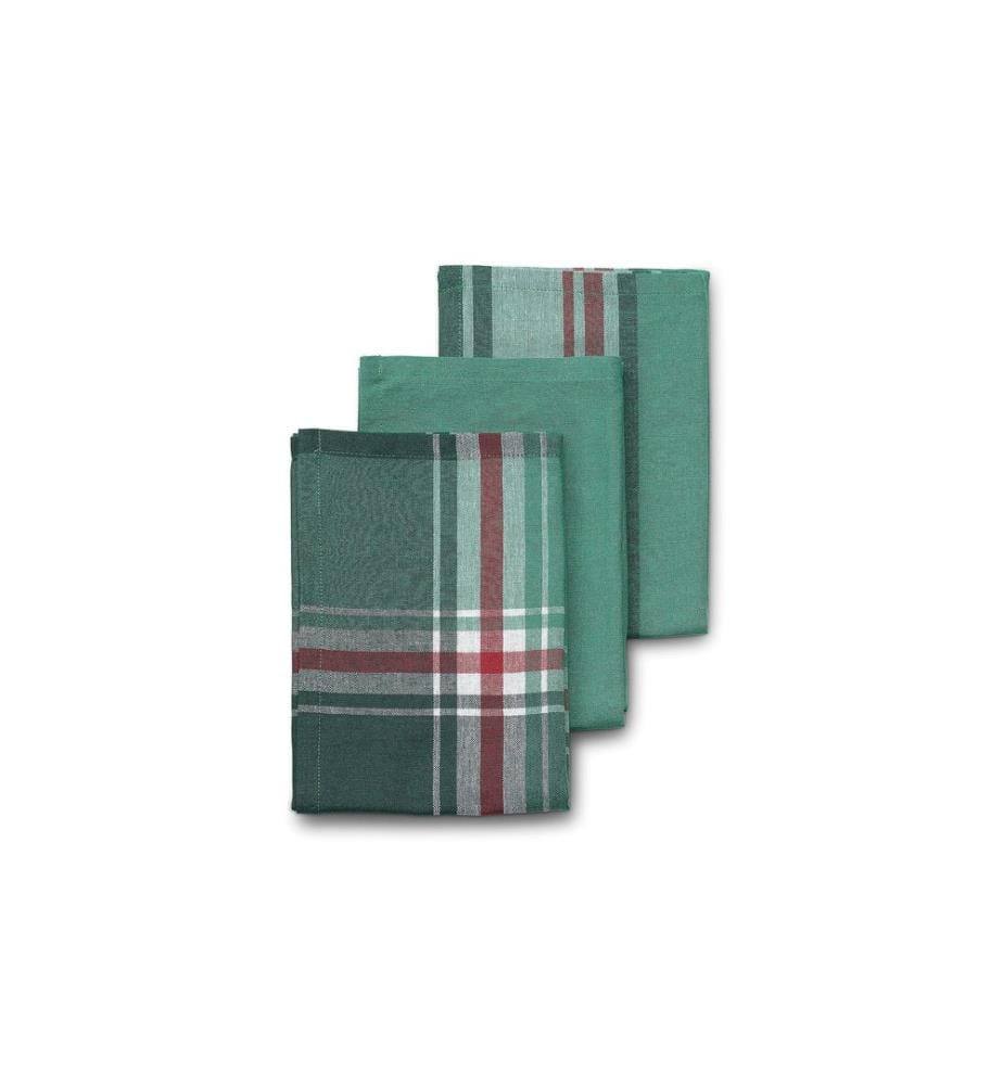 Kela Geschirrtuch-Set Pasado 3 Stück, Grün