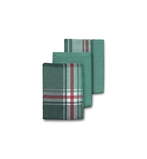 Kela Geschirrtuch-Set Pasado 3 Stück, Grün