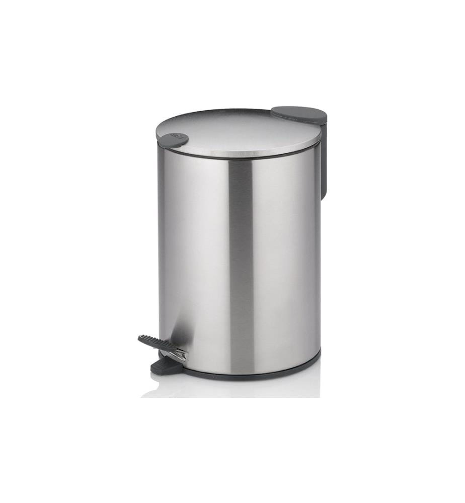 Kela Kosmetikeimer Mats 3 Liter, Silber Matt