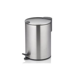 Kela Kosmetikeimer Mats 3 Liter, Silber Matt