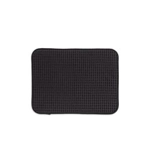 Kela Abtropfmatte Rapida Schwarz, 50 x 38 cm