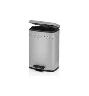Kela Poubelle cosmétique Malaga 5 l, Gris clair
