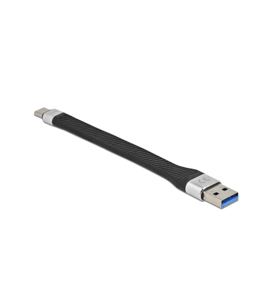 DELOCK - Câble plat USB 3.2 Gen 1 FPC USB A - USB C 0.14 m