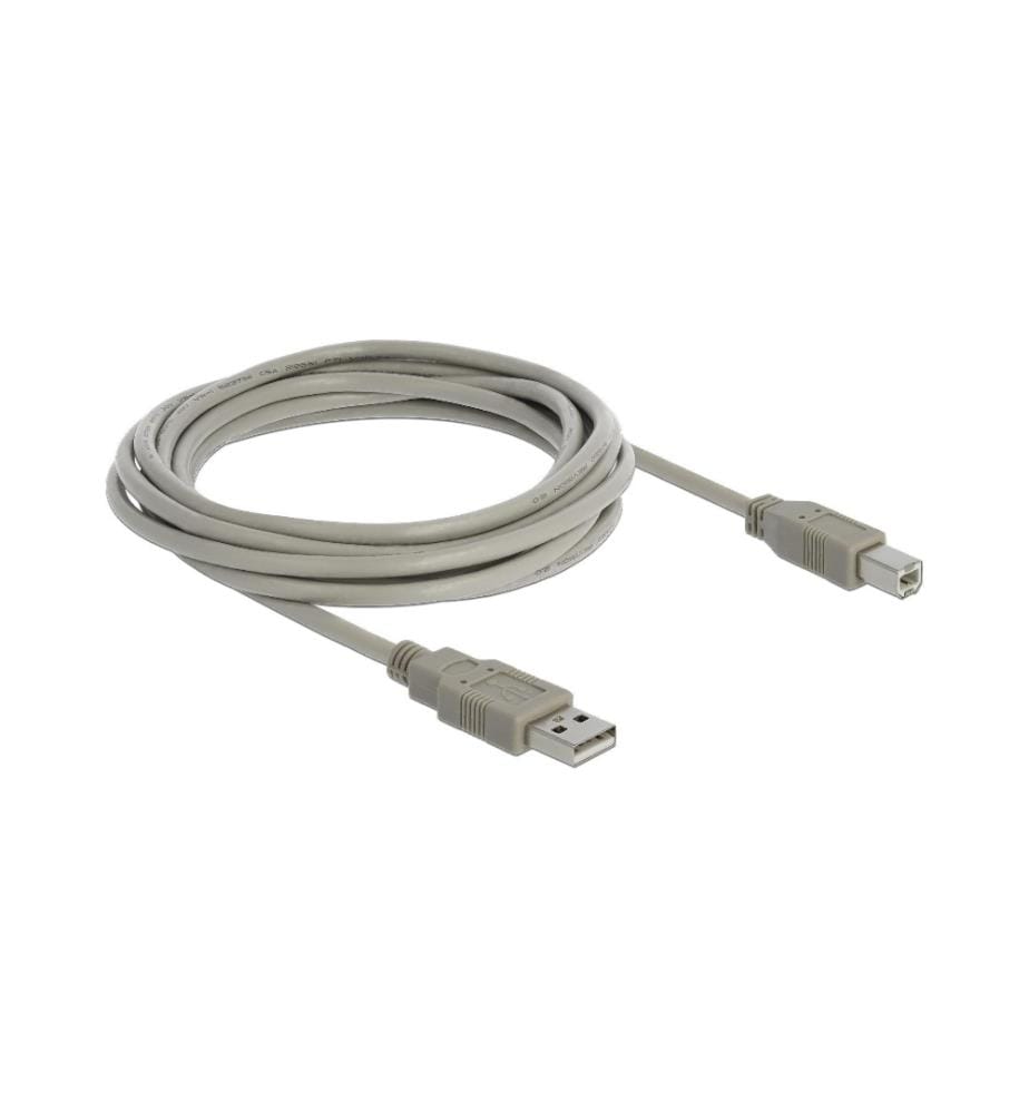 DELOCK - USB 2.0-Kabel  USB A - USB B 3 m