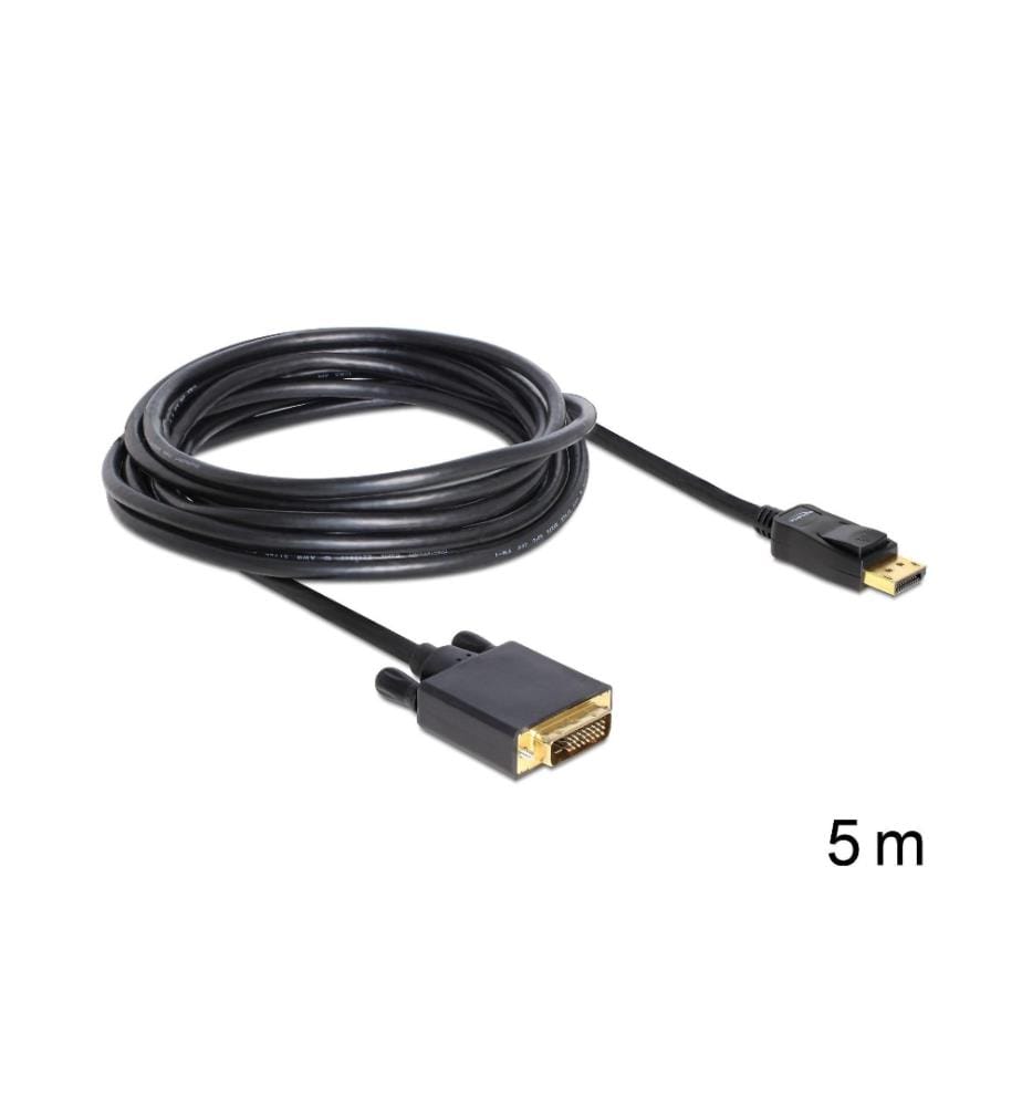 DELOCK - Câble DisplayPort - DVI-D, 5 m