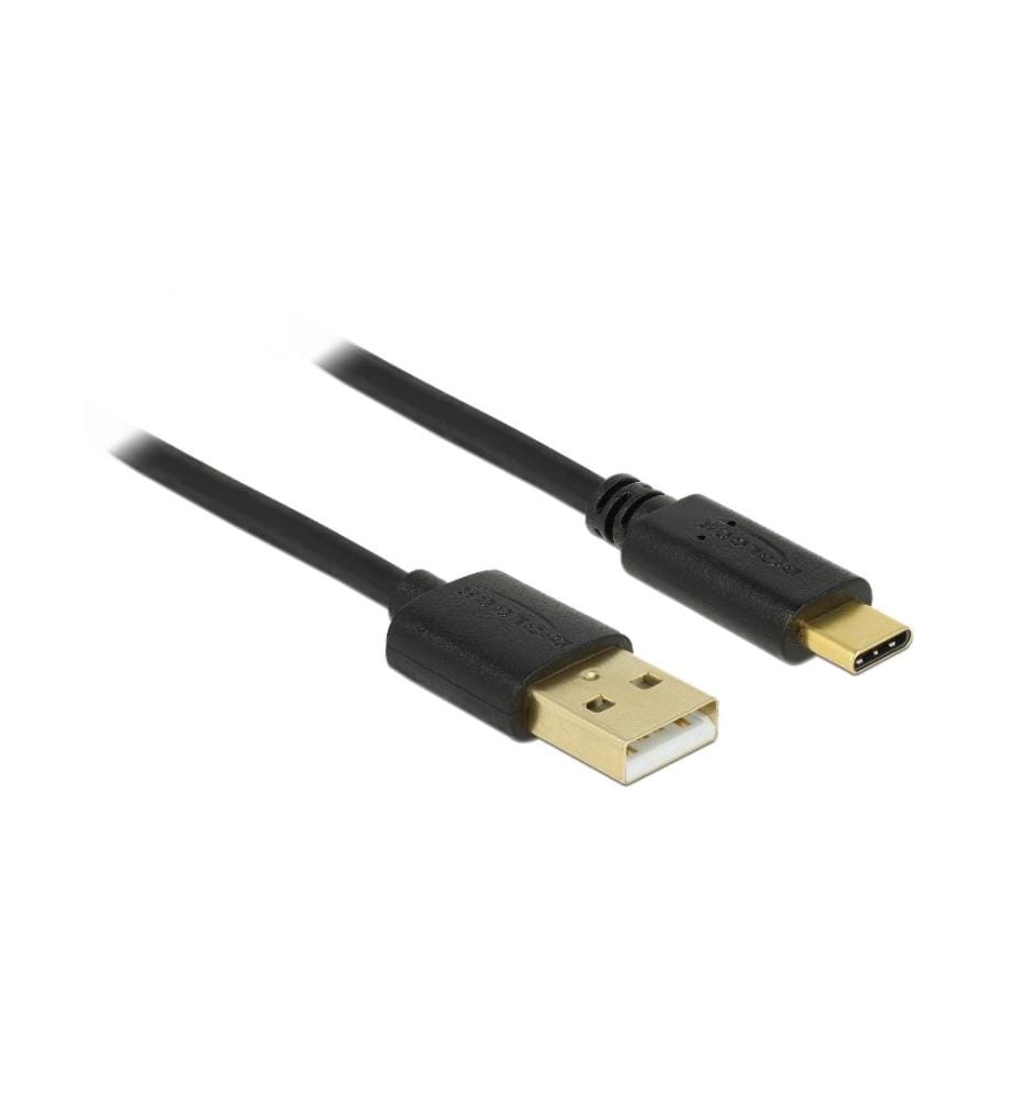 DELOCK - USB 2.0-Kabel  USB A - USB C 3 m