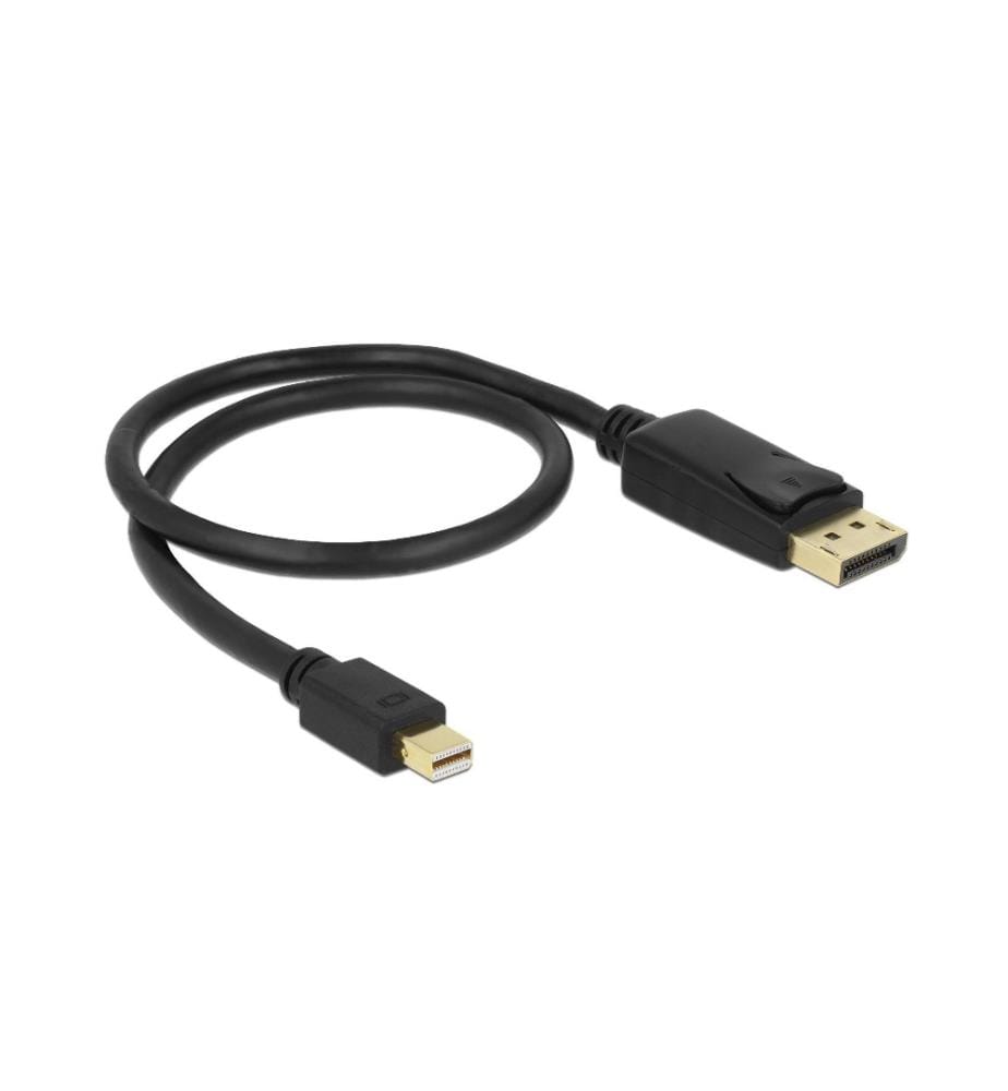 DELOCK - Câble Mini-DisplayPort Port d'affichage, 50cm, 4K 60Hz