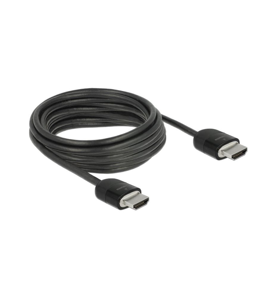 DELOCK - Kabel 4K 60Hz HDMI - HDMI, 5 m, Schwarz