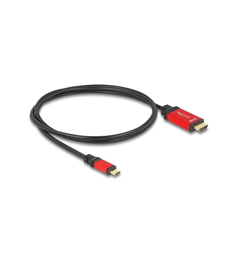DELOCK - Câble 8K 60Hz USB type C - HDMI, 1 m