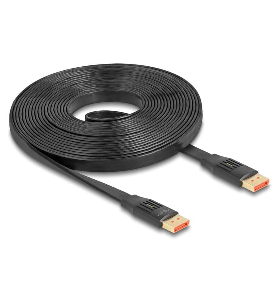 DELOCK - Câble 8K 60 Hz Flat DisplayPort - DisplayPort, 5 m