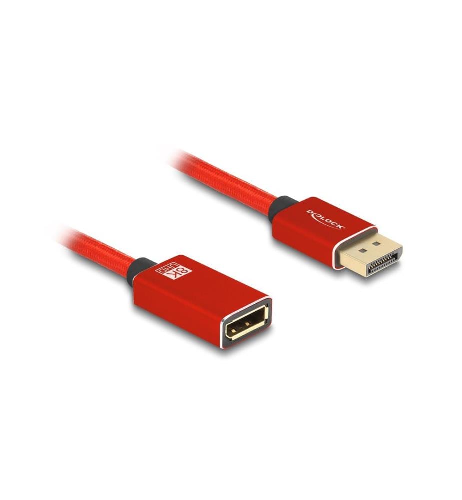 DELOCK - Verlängerungskabel 8K 60 Hz DisplayPort - DisplayPort, 1 m