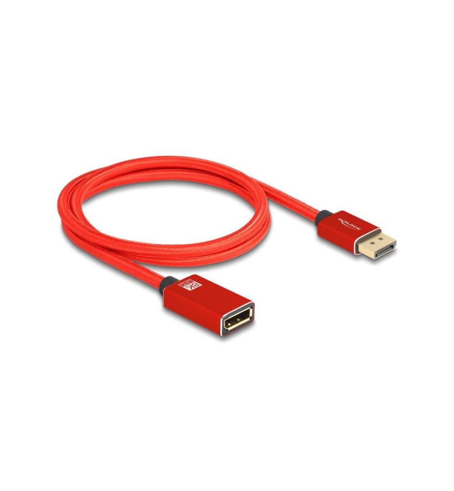 DELOCK - Verlängerungskabel 8K 60 Hz DisplayPort - DisplayPort, 1 m