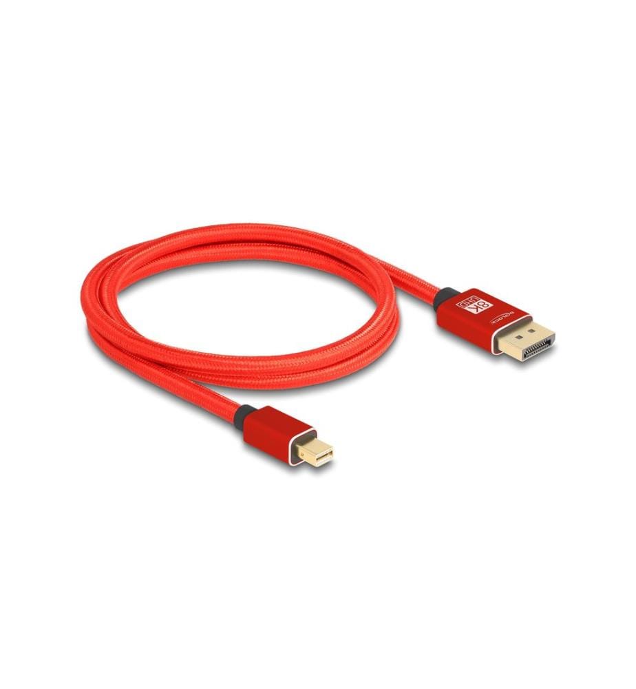 DELOCK - Câble 8K 60 Hz Mini DisplayPort - DisplayPort, 1 m