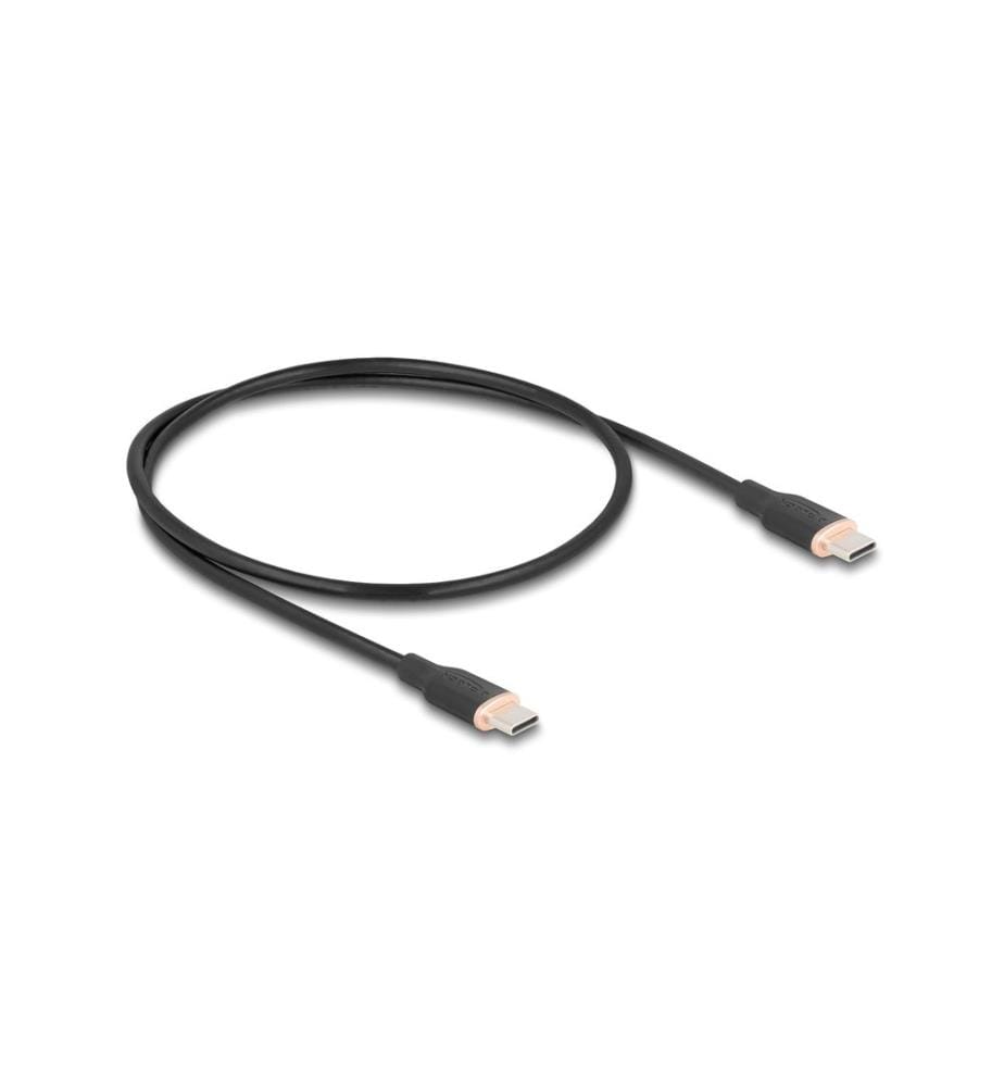 DELOCK - USB 2.0-Kabel Silikon USB-C - USB-C 0.5 m