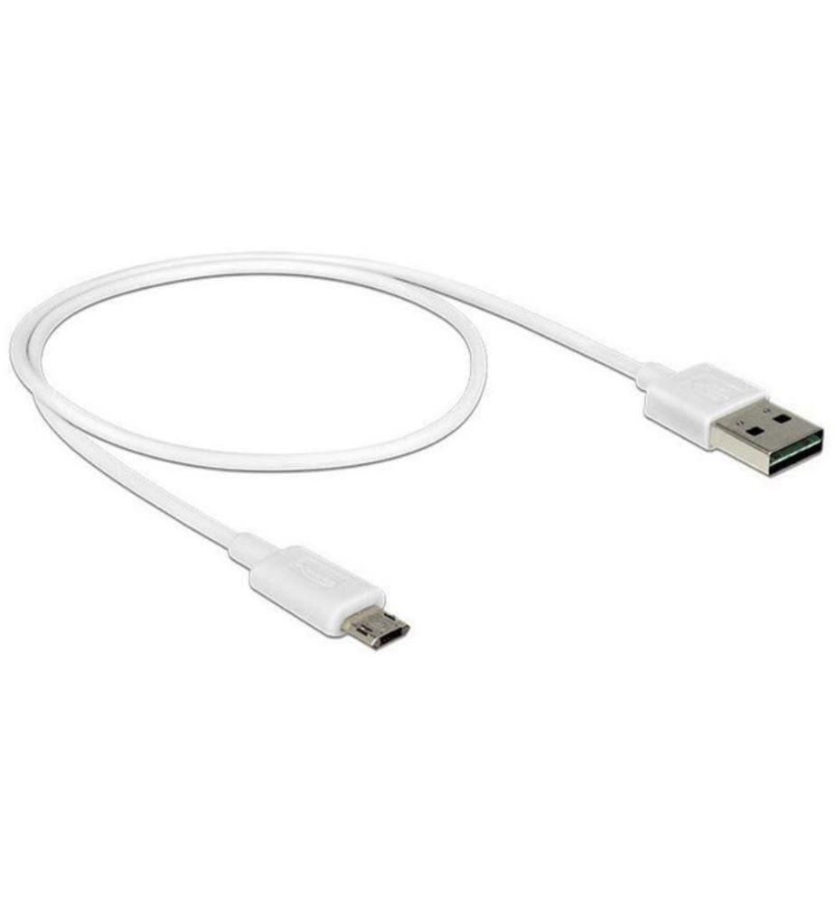 DELOCK - USB 2.0-Kabel EASY-USB USB A - Micro-USB B 0.5 m