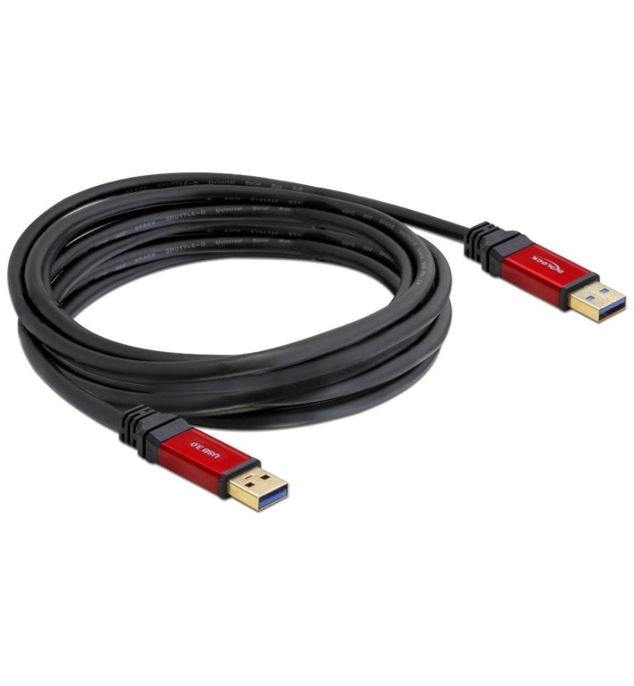 DELOCK - Câble USB 3.0 Premium USB A - USB A 5 m