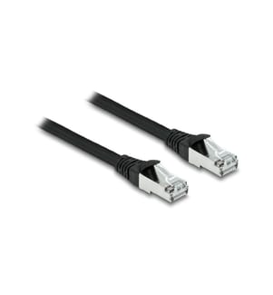 DELOCK - Câble patch Outdoor Cat 6A, S/FTP, 5 m, Noir
