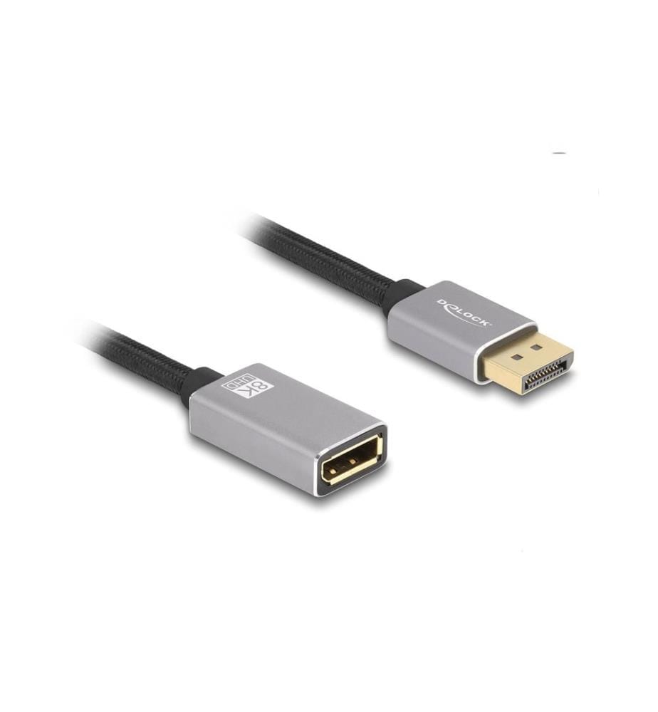 DELOCK - Verlängerungskabel 8K 60 Hz DisplayPort - DisplayPort, 2 m