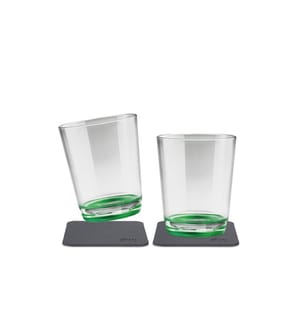 Silwy - Gobelet de plein air Sour Green Lot de 2 magnétiques
