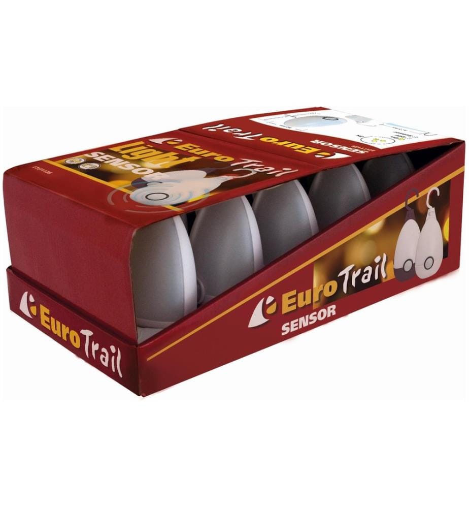 Eurotrail - Lampe de camping Veilleuse avec détecteur de mouvement