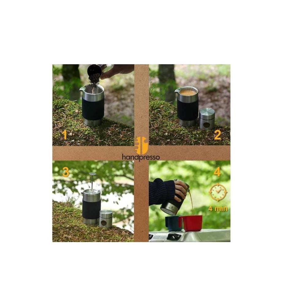 HANDPRESSO - Machine à café portable Thermo French Press 350 ml