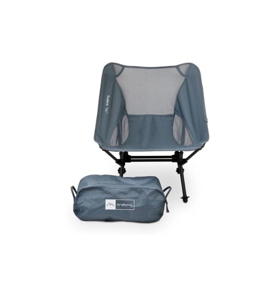TREKONY - Chaise de camping Anthracite