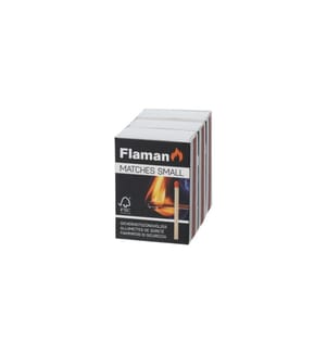 FLAMAN - Grillanzünder Matches Cuisine Trio FSC Small, 3 x 240 Stück