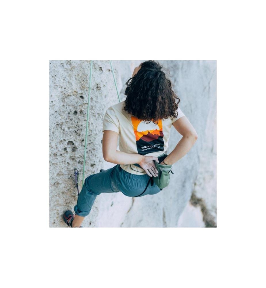 Wild Country - Chalk Bag Flow Green Ivy