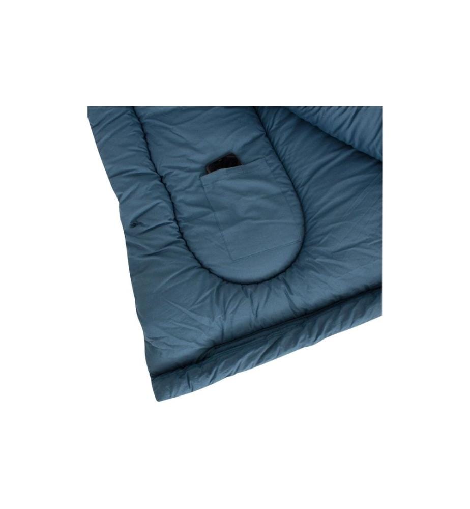 Eurotrail - Texel Deckenschlafsack Polyester, Grau/Blau