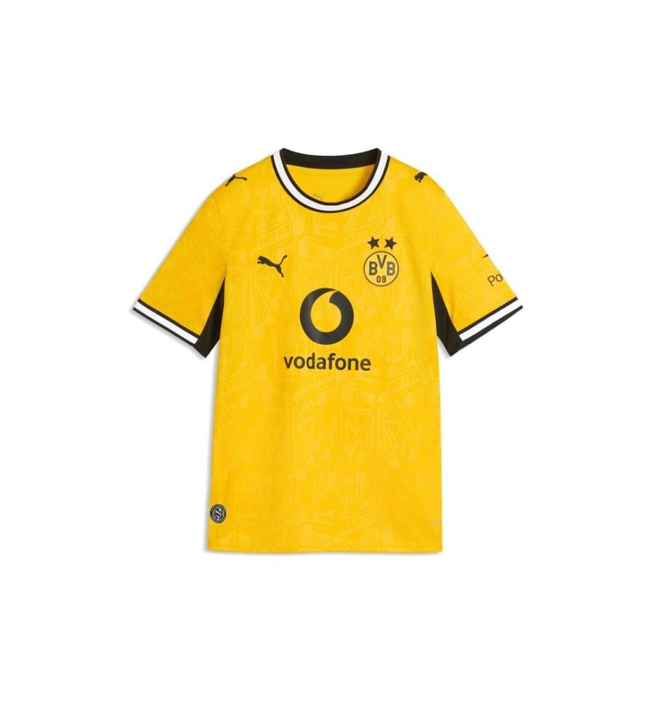 Puma - BVB Home Jersey Replica Jr, Jaune, 128