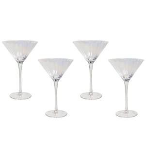 Lot de 4 verres à Martini MORGANITE 220 ml Transparent