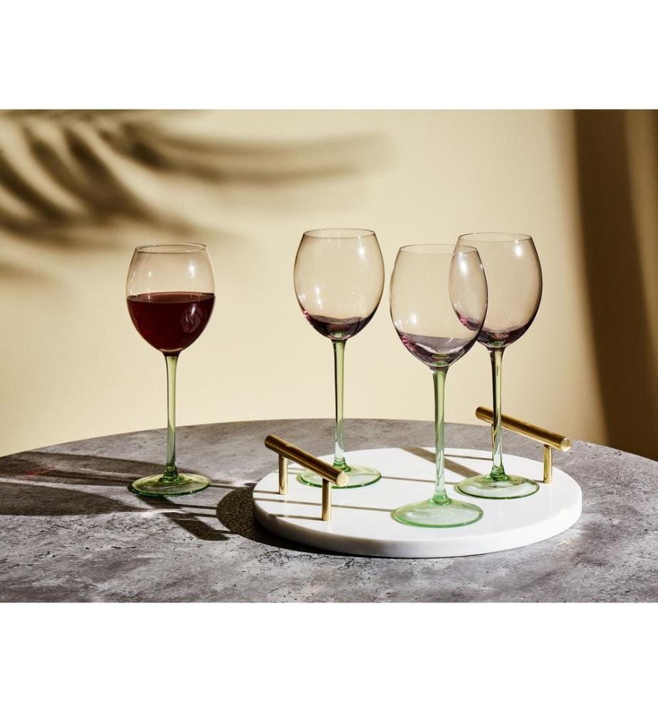 Lot de 4 verres à vin DIOPSIDE 360 ml Rose