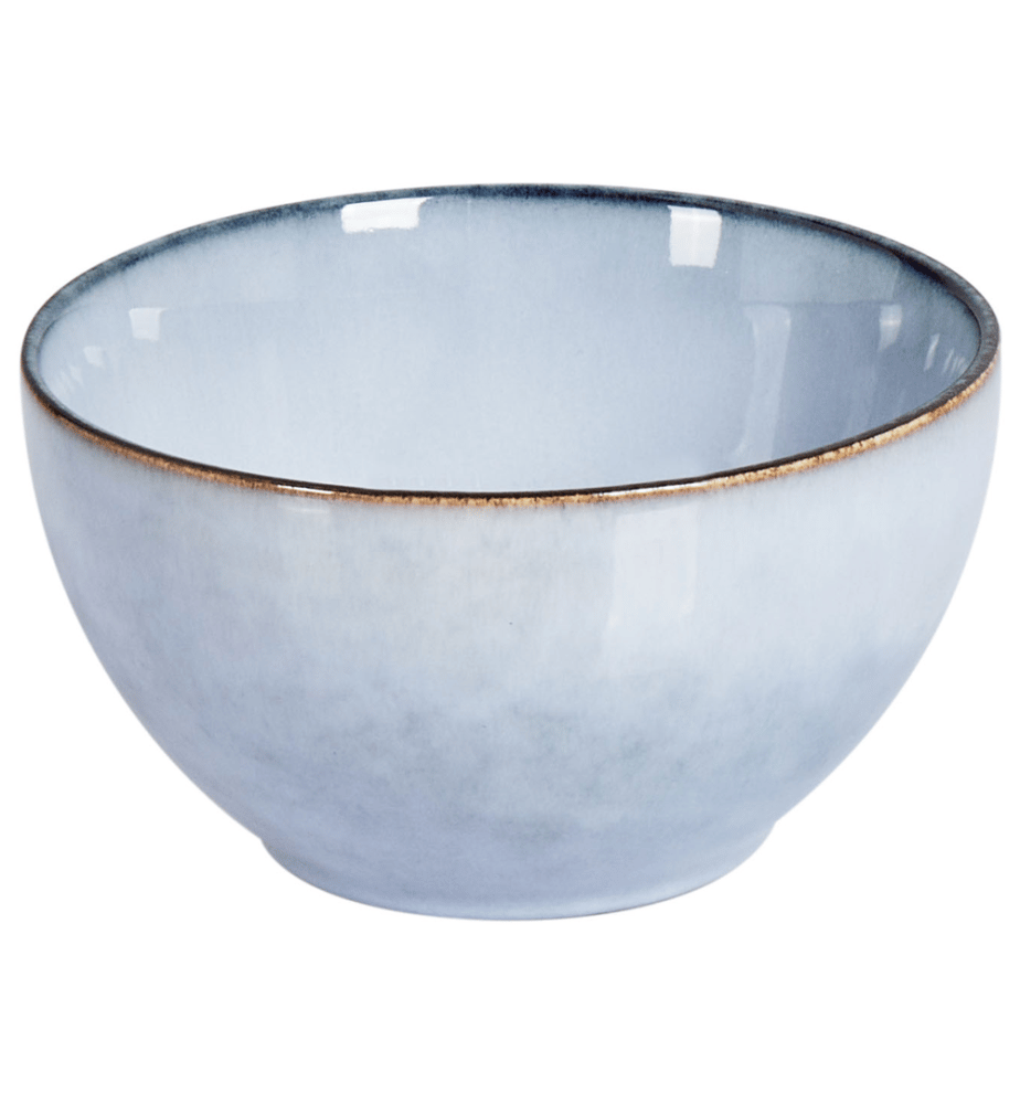 Set de 4 bols JUNIPER Grès Bleu clair