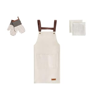 Kitchen Textiles Set LACTUCA Beige