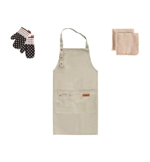 Kitchen Textiles Set PISUM Beige